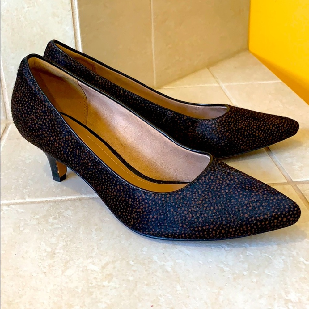 Clarks Kitten Heel Animal Print